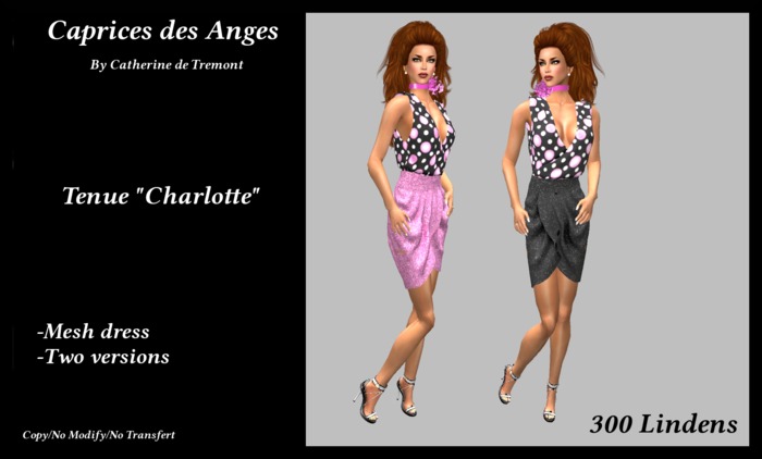 *CdT* Tenue "Charlotte"