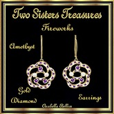 TST - SPARROW WHITE DIAMOND EARRINGS YG