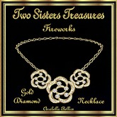 TST - FIREWORKS DIAMOND NECKLACE YG