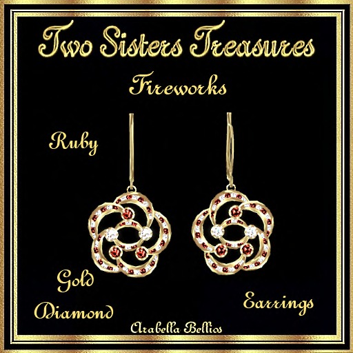 TST - SPARROW WHITE DIAMOND EARRINGS YG