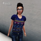 [Elle] MESH Ladies Ugly Summer T