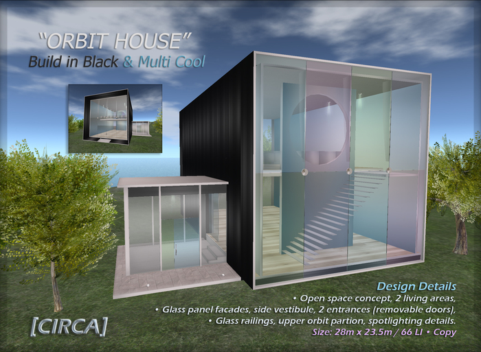 [CIRCA] Pkg - "Orbit House" - Build in White (COPY) (LE)