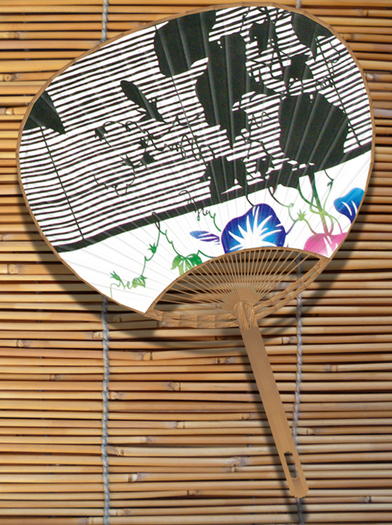 ((Crystal Line))Uchiwa Left(Sudare Ajisai)(wear)