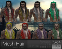 Mesh Hair Classic B & W ( Casa D)