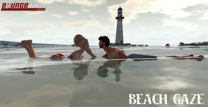 Bounce This Poses - Beach Gaze