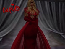 Dreams Evening Gown Crimson