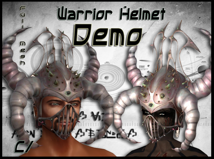 cyber animated helmet