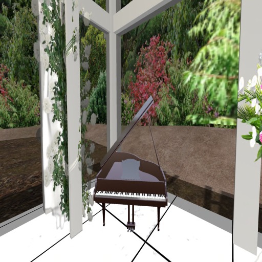 Wedding March Piano Mesh