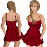 *VLC* Just For Fun - Ruby - Red glitter dress