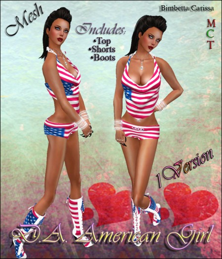 D.A. American Girl 1Version