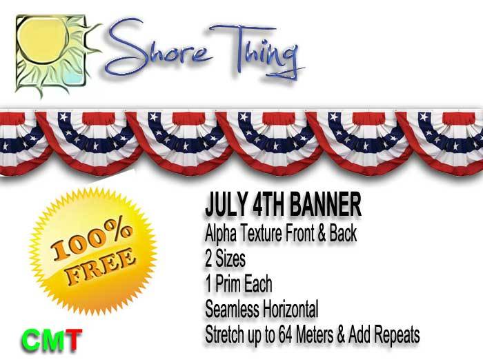 July 4th Banner V1 (Free)