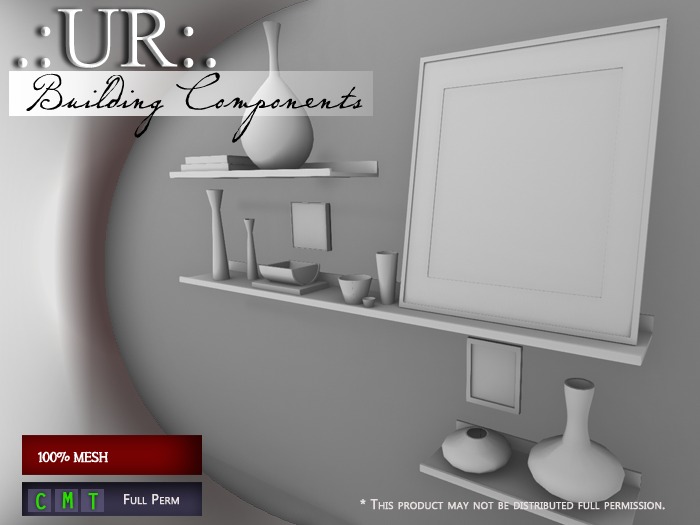 .:UR:. Floating Shelves (full perm mesh)