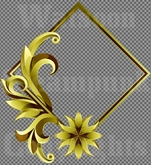 Vidro gravura ouro 6 - Full perms textura única