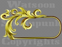 Vidro gravura ouro 4 - Full perms textura única