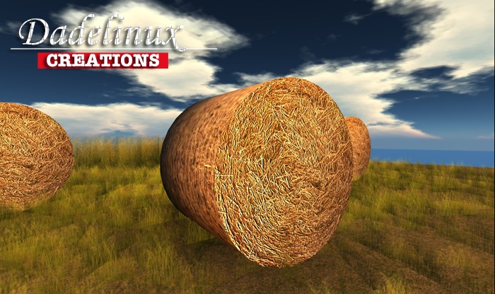 hay round bale - full mesh