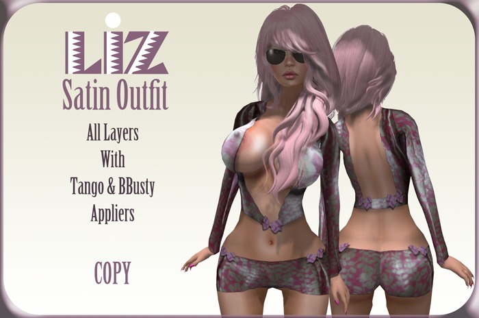 Liz Satin Outfit