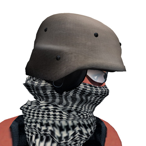 PASGT Style Kevlar Helmet (Tan / Desert) With Tactical Headset for Military or Security Use