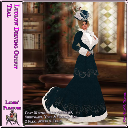 ~LP~Ludlow Driving Outfit (BOXED) Teal
