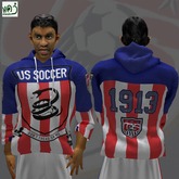 USA - US SOCCER 1913 hoodie  (MESH) boxed