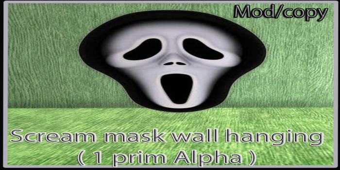 scream wall hang ( alpha )