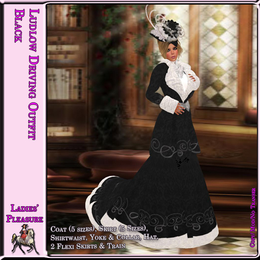 ~LP~Ludlow Driving Outfit (BOXED) Black