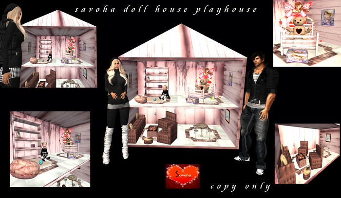 savoha doll house playhouse * SALE*