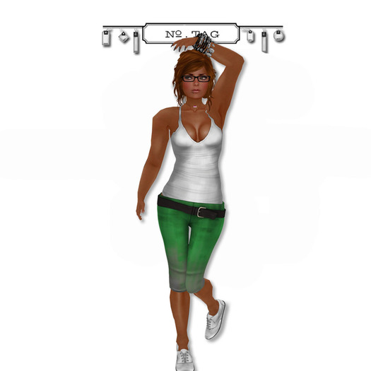 No.Tag - Capri Green Art {mesh}