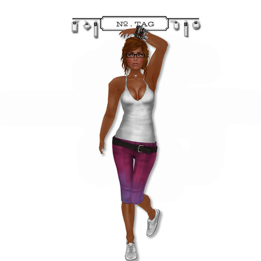 No.Tag - Capri Pink Art 