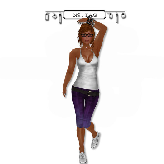 No.Tag - Capri Green Art {mesh}