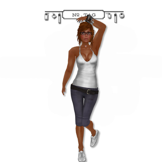 No.Tag - Capri Green Art {mesh}