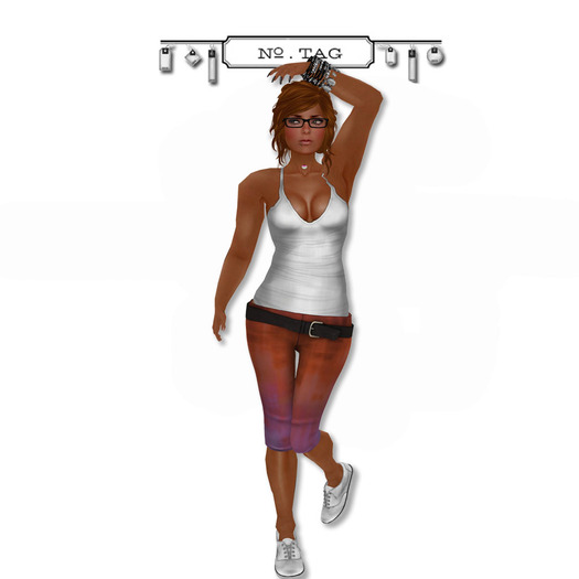No.Tag - Capri Green Art {mesh}
