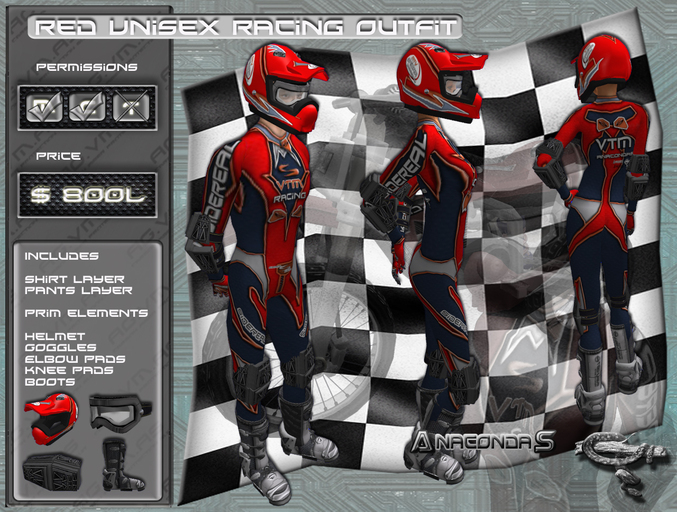 racing outfit