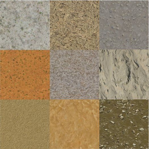 soil mud - 50 textures