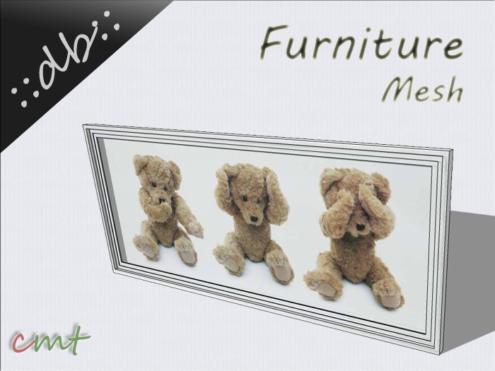 ::db furniture:: Sweet Teddy Picture 