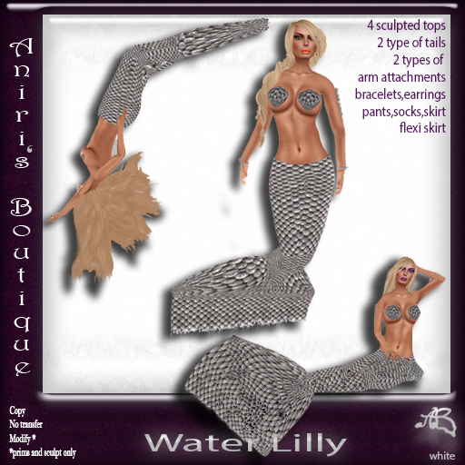(AB) WaterLilly silver