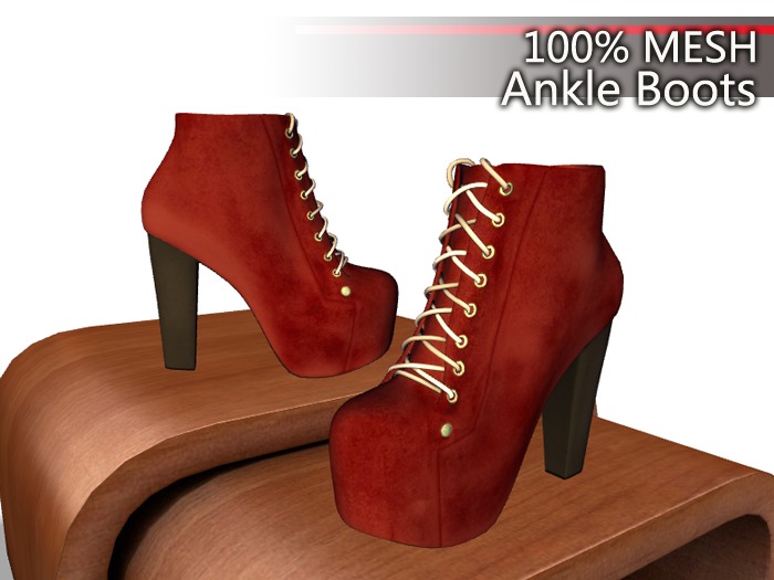 ★★100% Mesh★★Ankle Boots as1