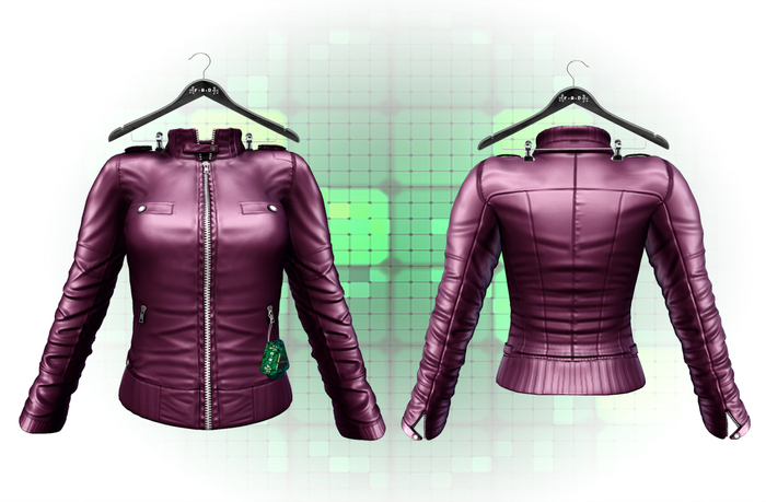 -Fade Arcade- Leather Jacket V1