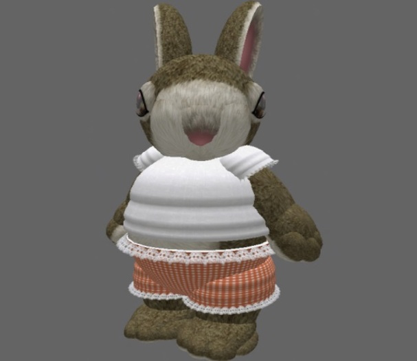 Tiny Orange Gingham Ruffle TShirt&Shorts