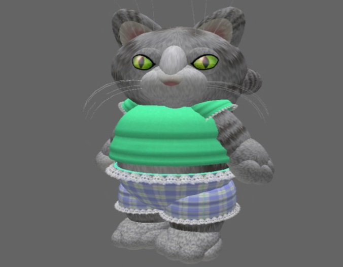 Tiny Purple&Green Plaid Ruffle TShirt&Shorts