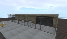 Large K9 Kennel w/Medical Unit
