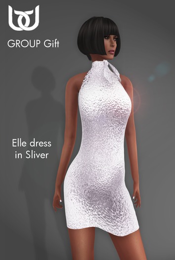 BeloD - Elle dress SILVER - Group GIFT