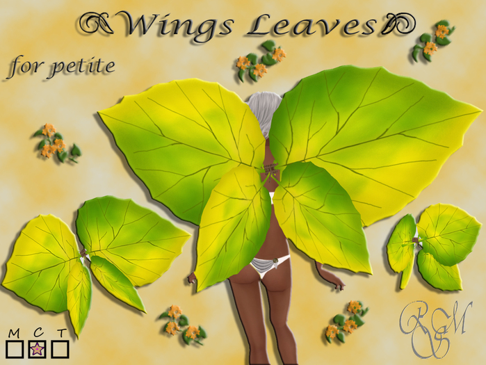 Wings leaves for Petite RMS
