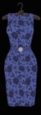~EccentriciXi~ Dress Flora  Dark Blue