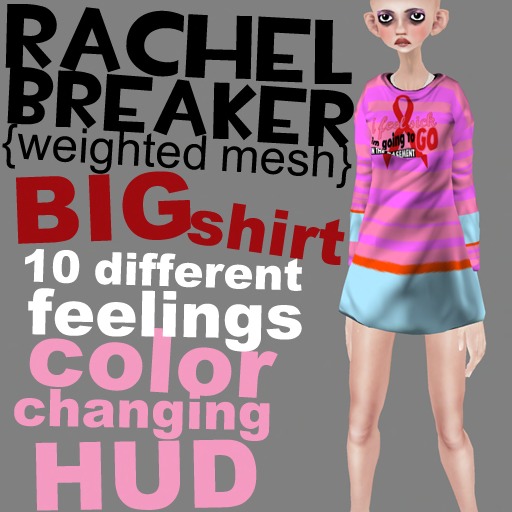 RachelBReaker BIGshirt package