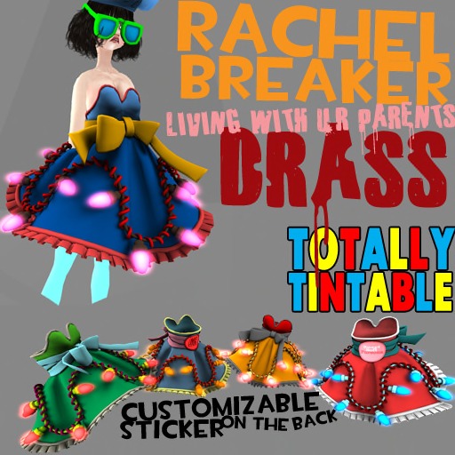 RachelBReaker LivingwithurPARENTS drass package