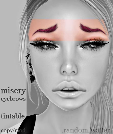 .r.M. Misery Eyebrows
