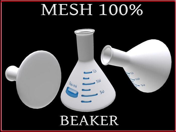 Second Life Marketplace - T-3D Creations [ BEAKER ] MESH - Full Perm