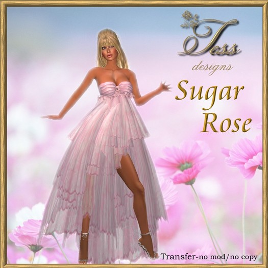 Tess Designs SUGAR ROSE Dress * Gift