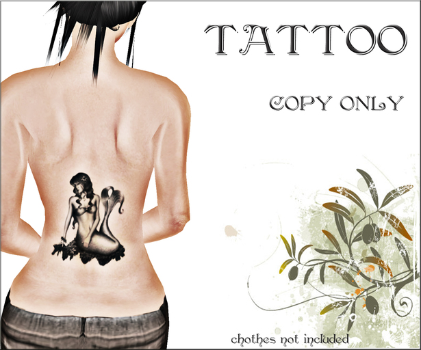 Foxxy Designs - Mermaid Tattoo