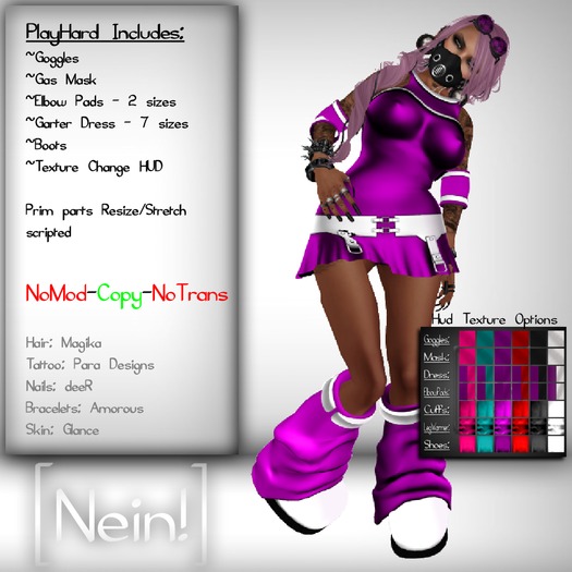 [Nein!] Play Hard - Purple